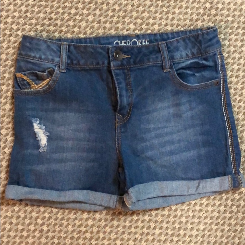 Girls Denim Shorts